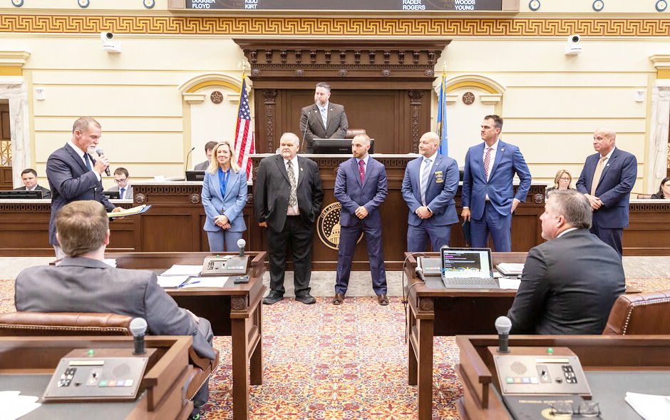 Sallisaw Police officers recognized in Senate - Sequoyah County Times