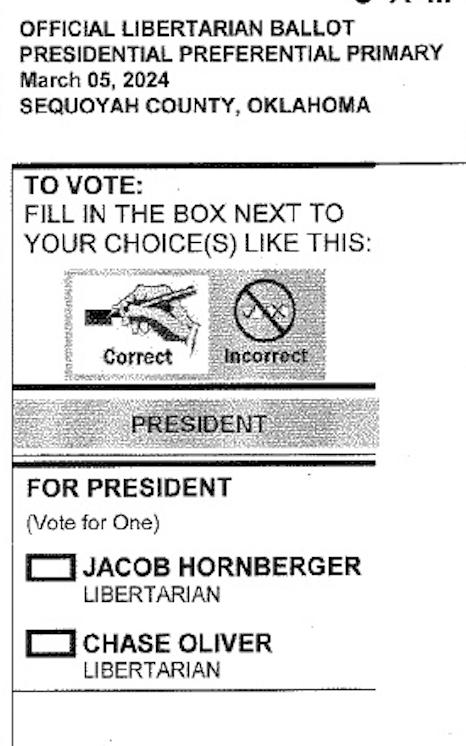 Presidential Preferential Primary Sample Ballots Are Available ...